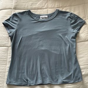 super soft crop tee